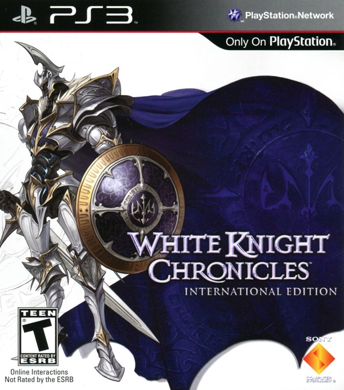 White Knight Chronicles International Edition box art for Playstation 3